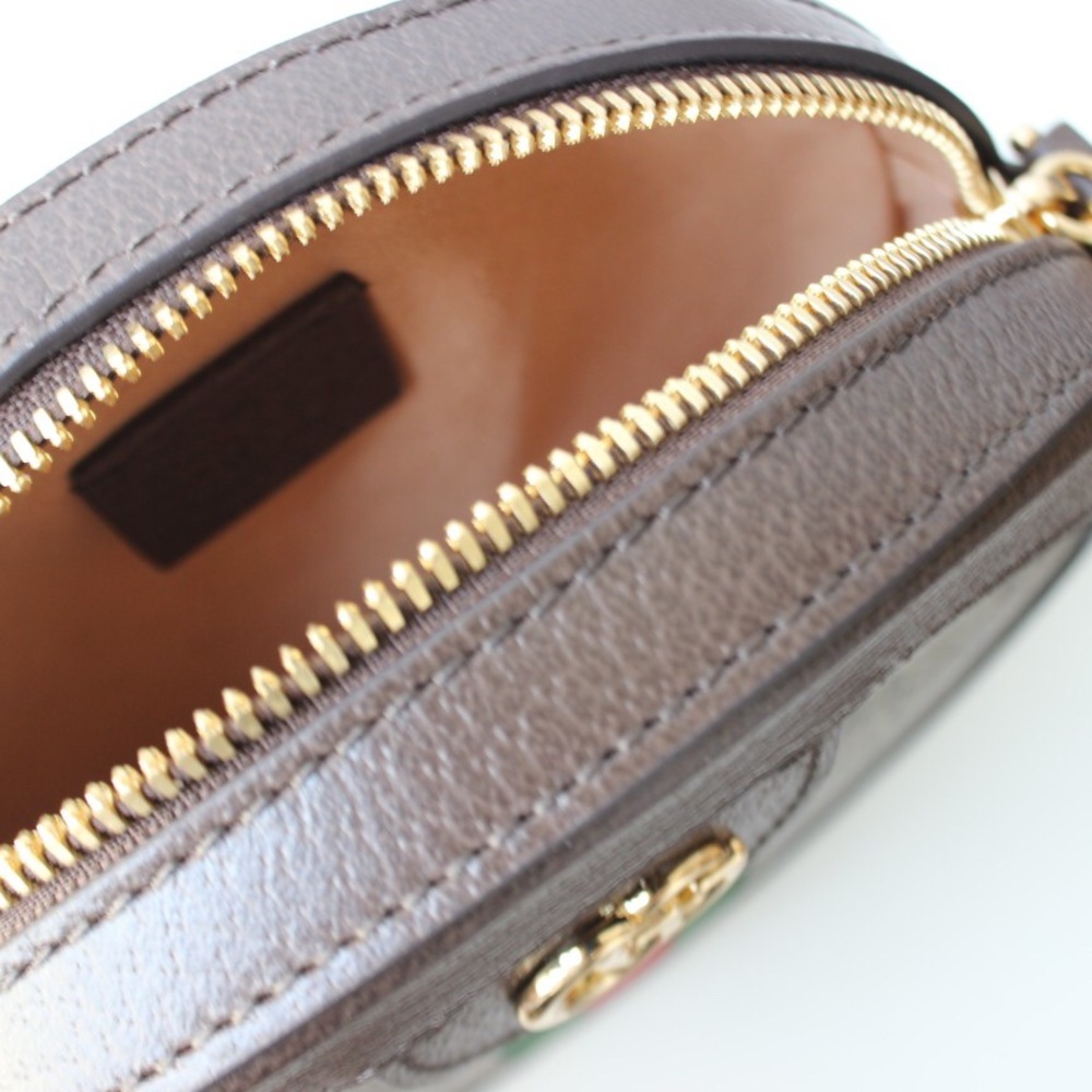 🌈  Gucci Ophidia mini GG round shoulder bag - Picture 9 of 9